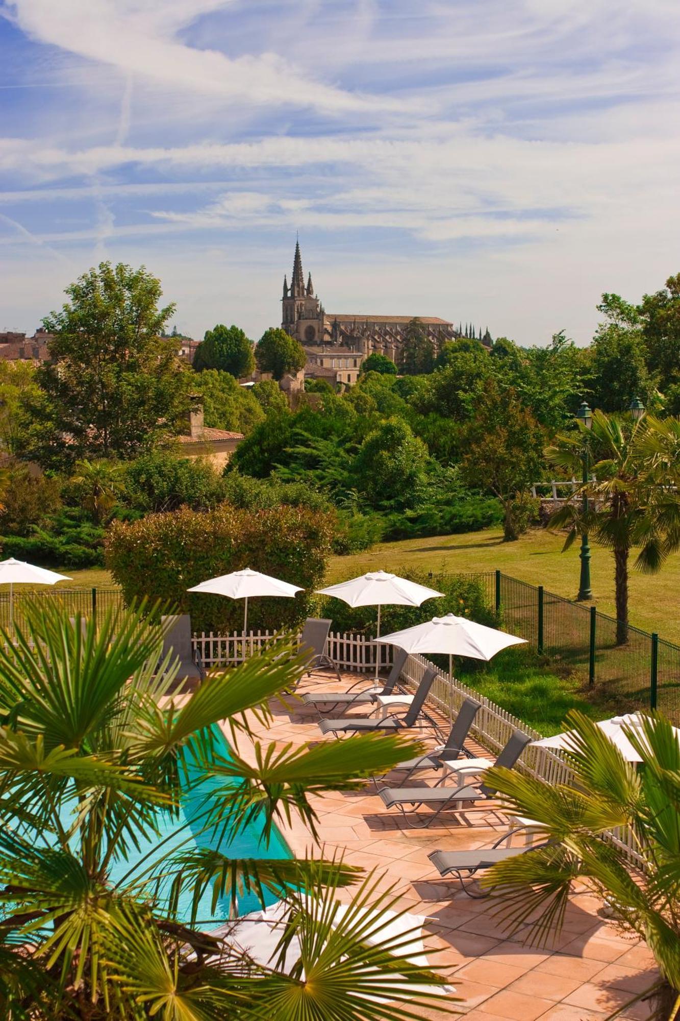 בזאס Logis Hotels- Hotel Et Restaurant Domaine De Fompeyre מראה חיצוני תמונה